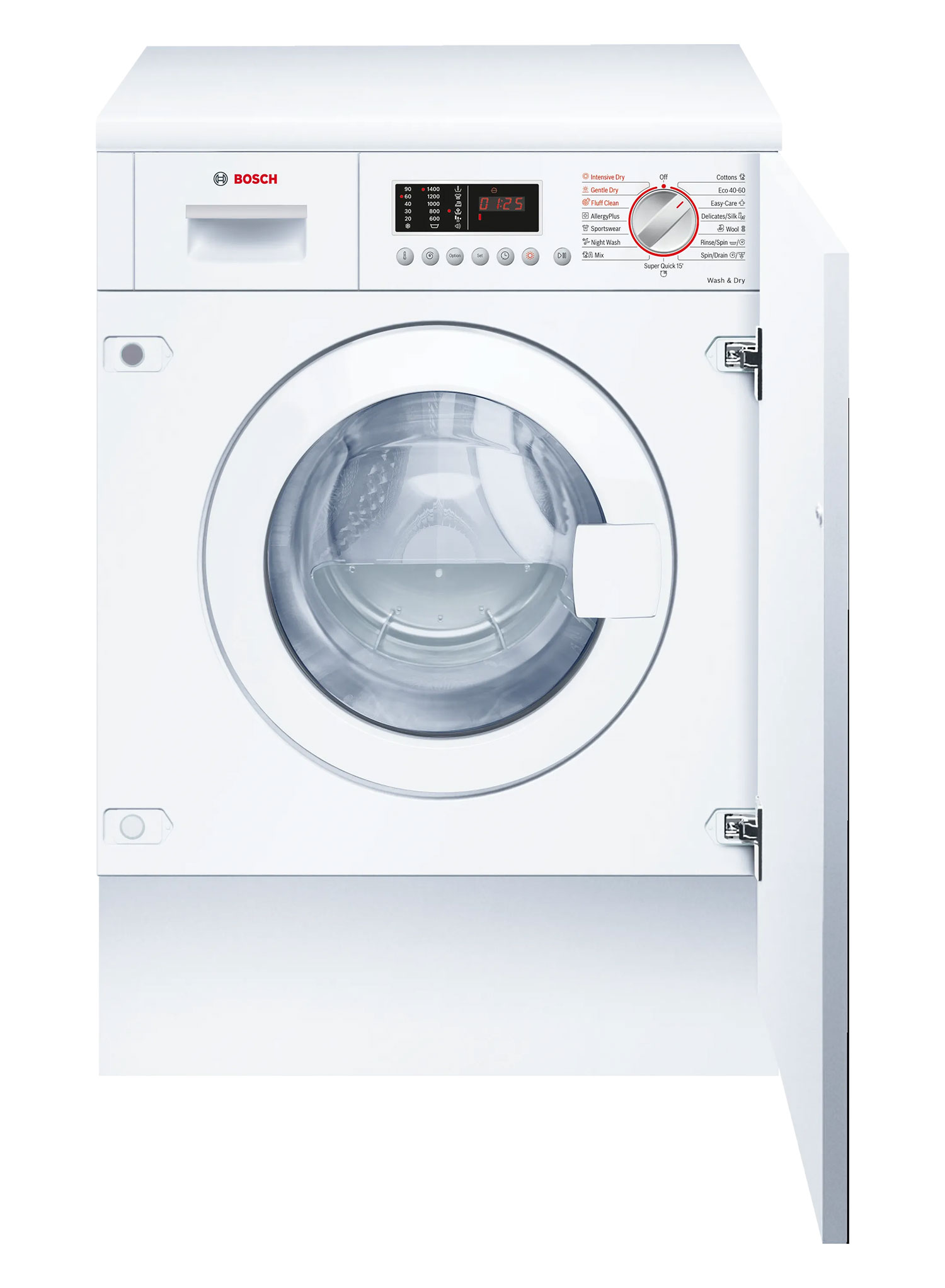 ماشین لباسشویی خشک کن بوش WKD28543EU